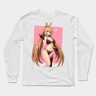 Nanashi Mumei In UnderWear, Hololive Long Sleeve T-Shirt